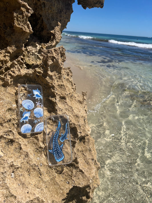 Shell Treasures Clear Phone Case