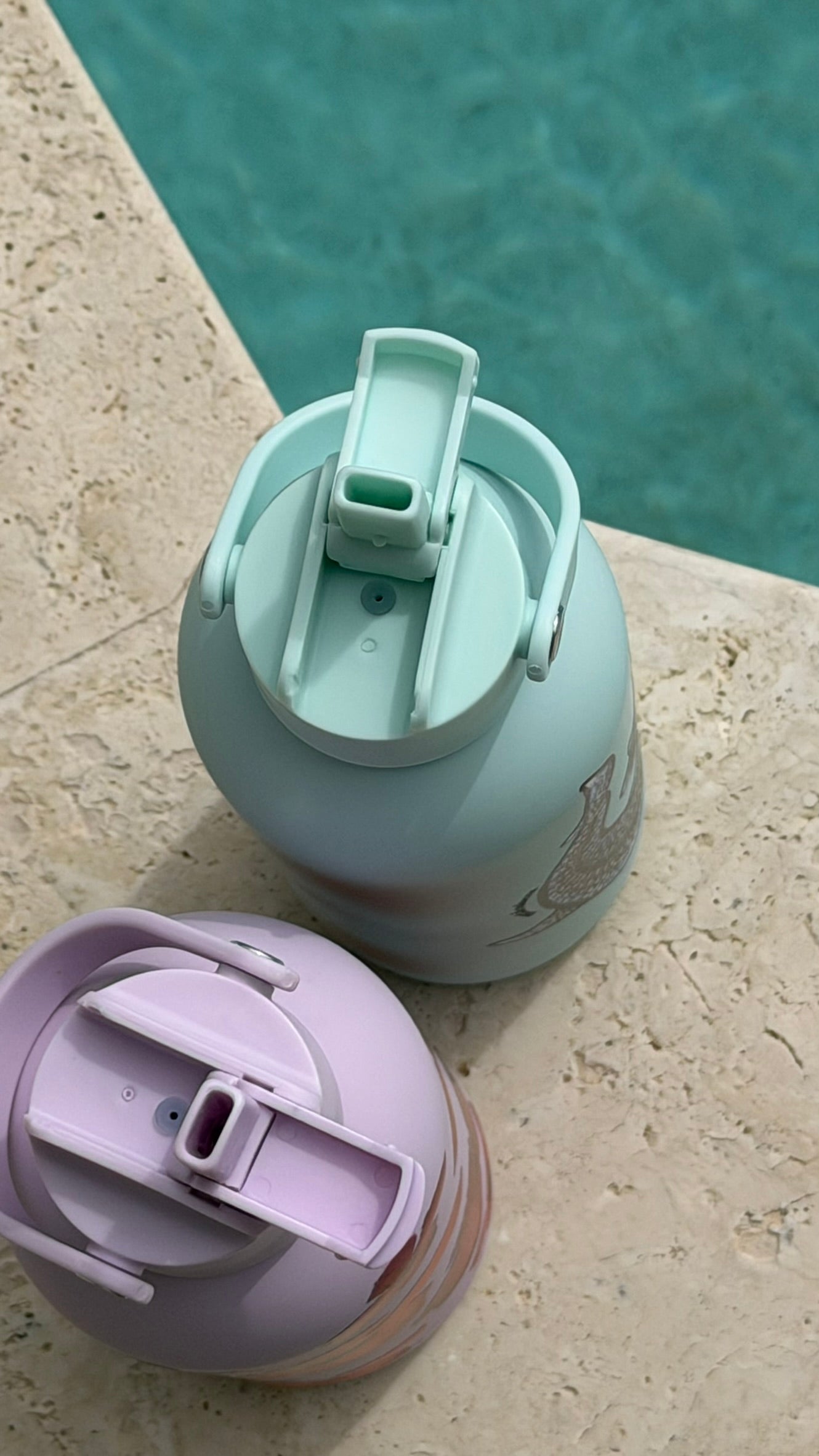 Hibiscus Dream Lilac Water Bottle