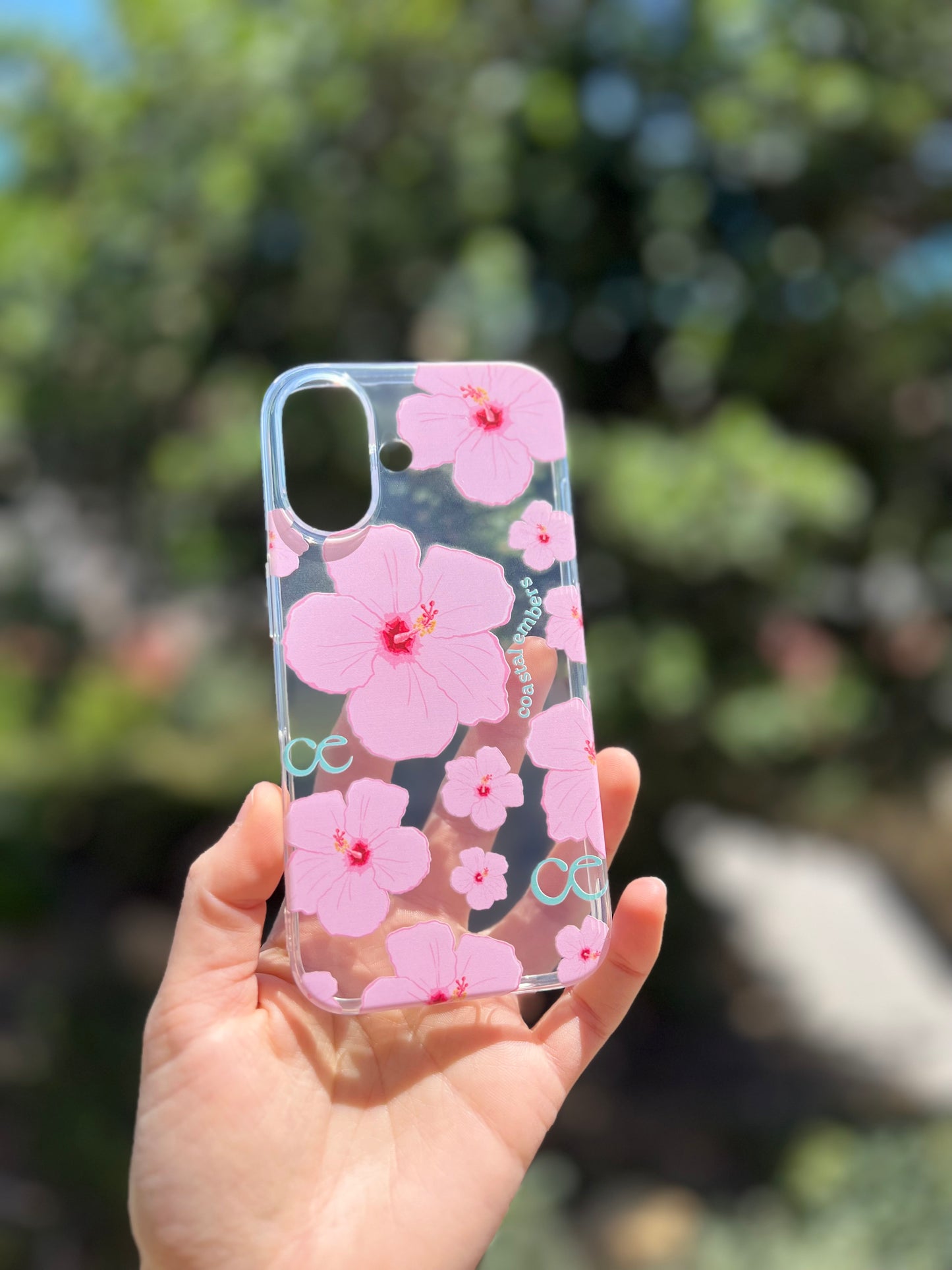 Clear Coastal Phone Case
