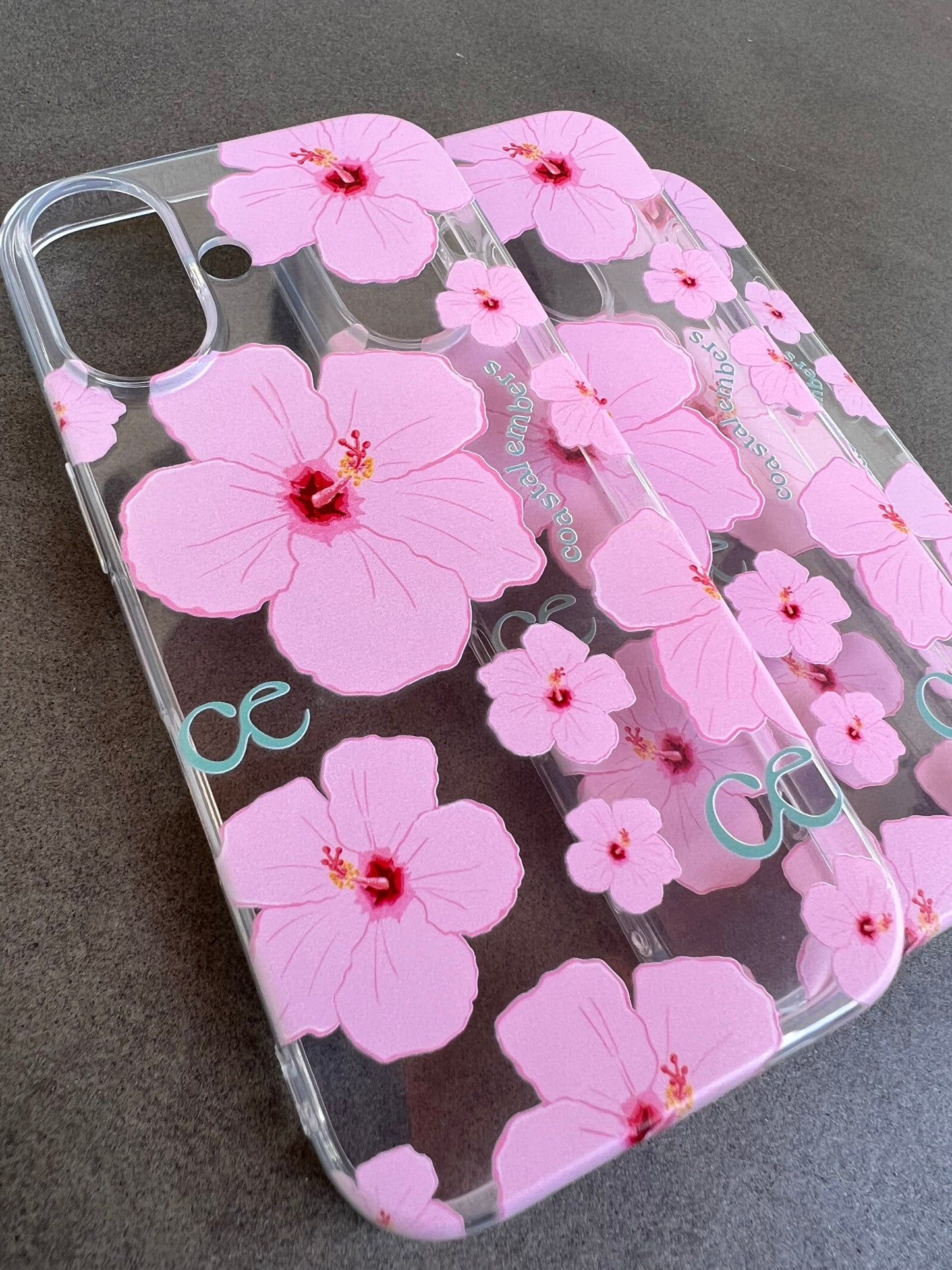 Clear Coastal Phone Case