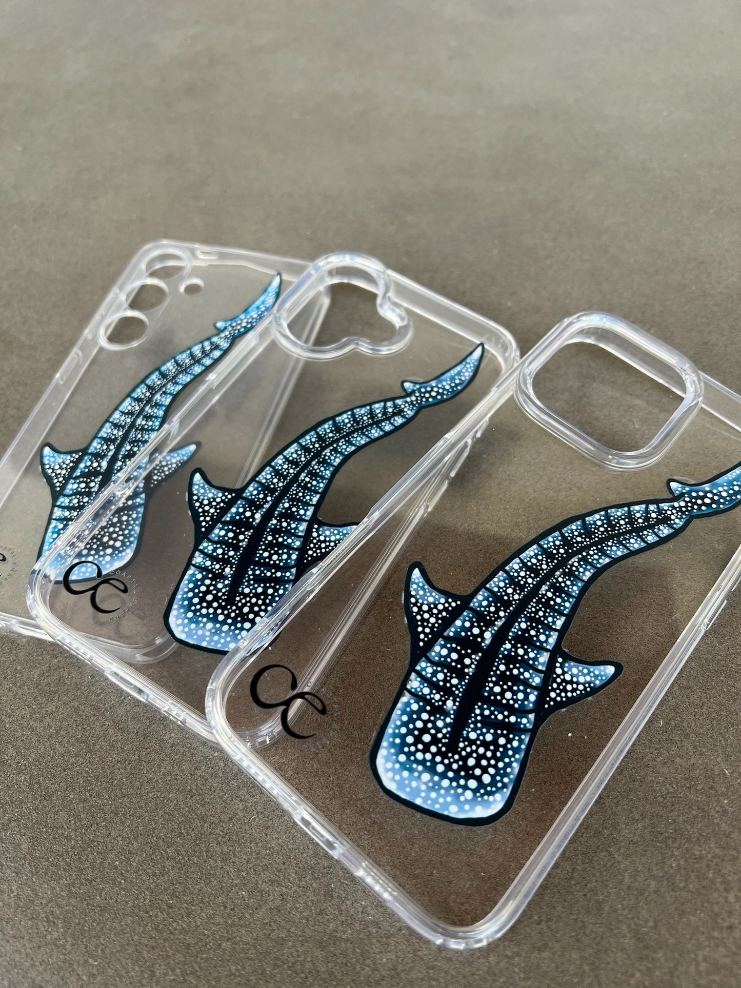 Clear Coastal Phone Case
