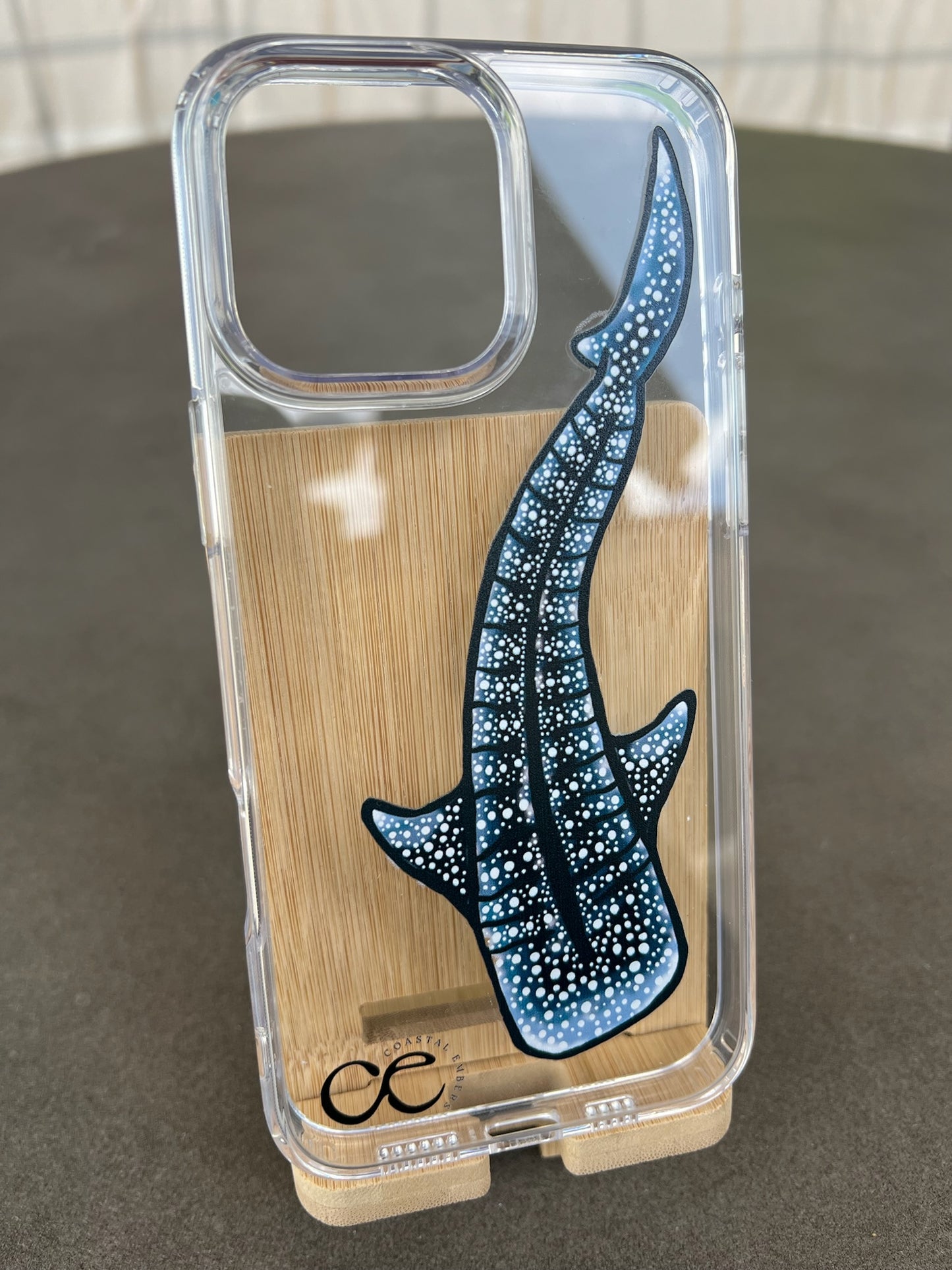 Clear Coastal Phone Case
