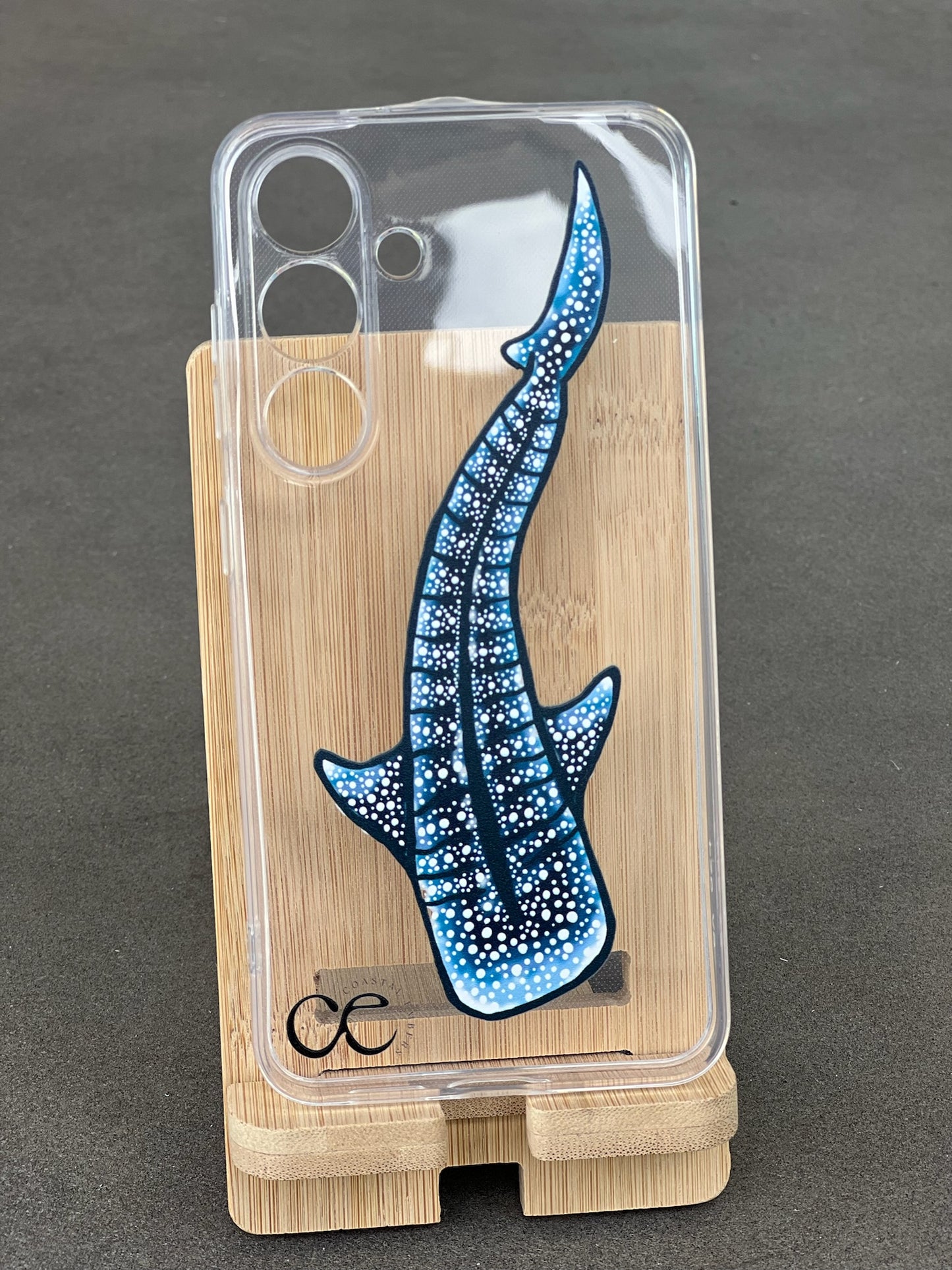 Clear Coastal Phone Case