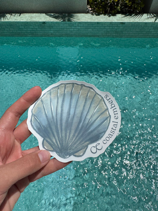 Clam Sticker