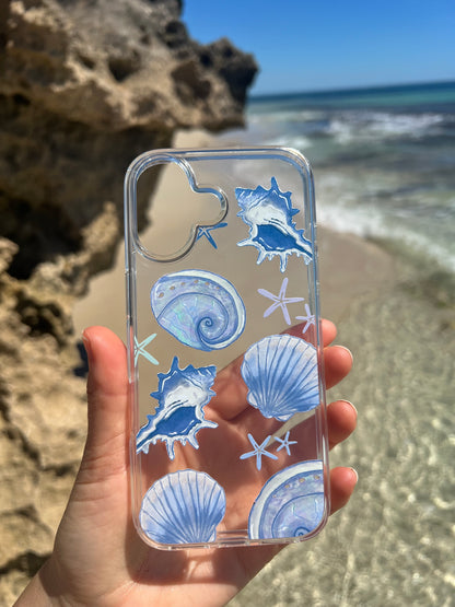Shell Treasures Clear Phone Case
