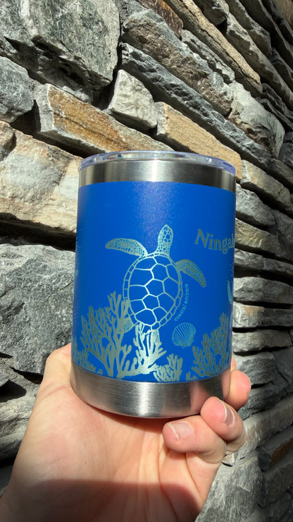 Blue Turtle Coral Reef ‘Ningaloo’ 295ml Insulated Mug