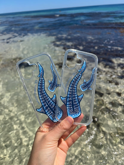 Clear Whale Shark Phone Case