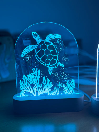 Turtle LED Lamp