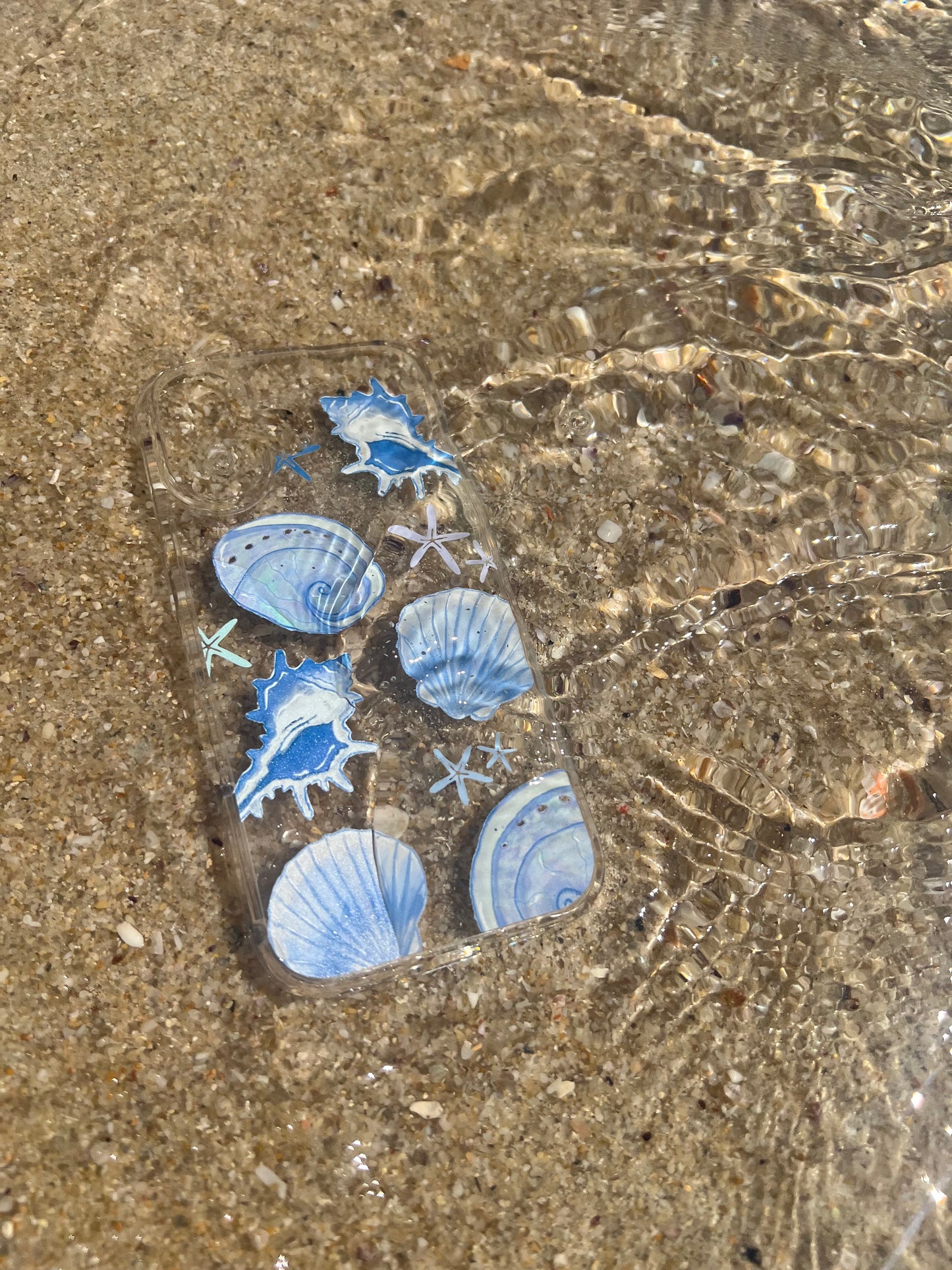 Shell Treasures Clear Phone Case