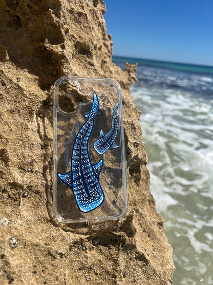 Clear Whale Shark Phone Case