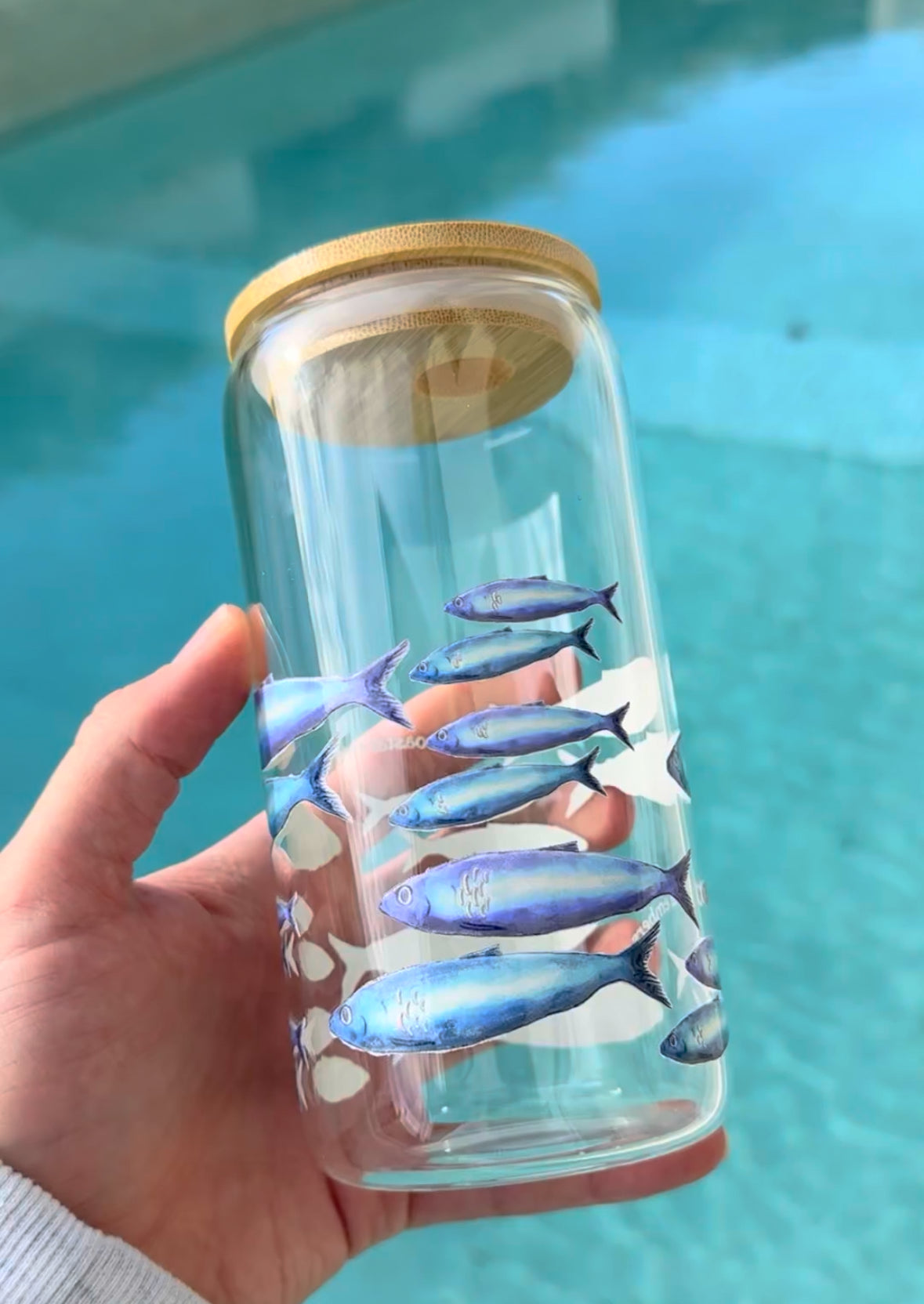 Sardine Glass Tumbler