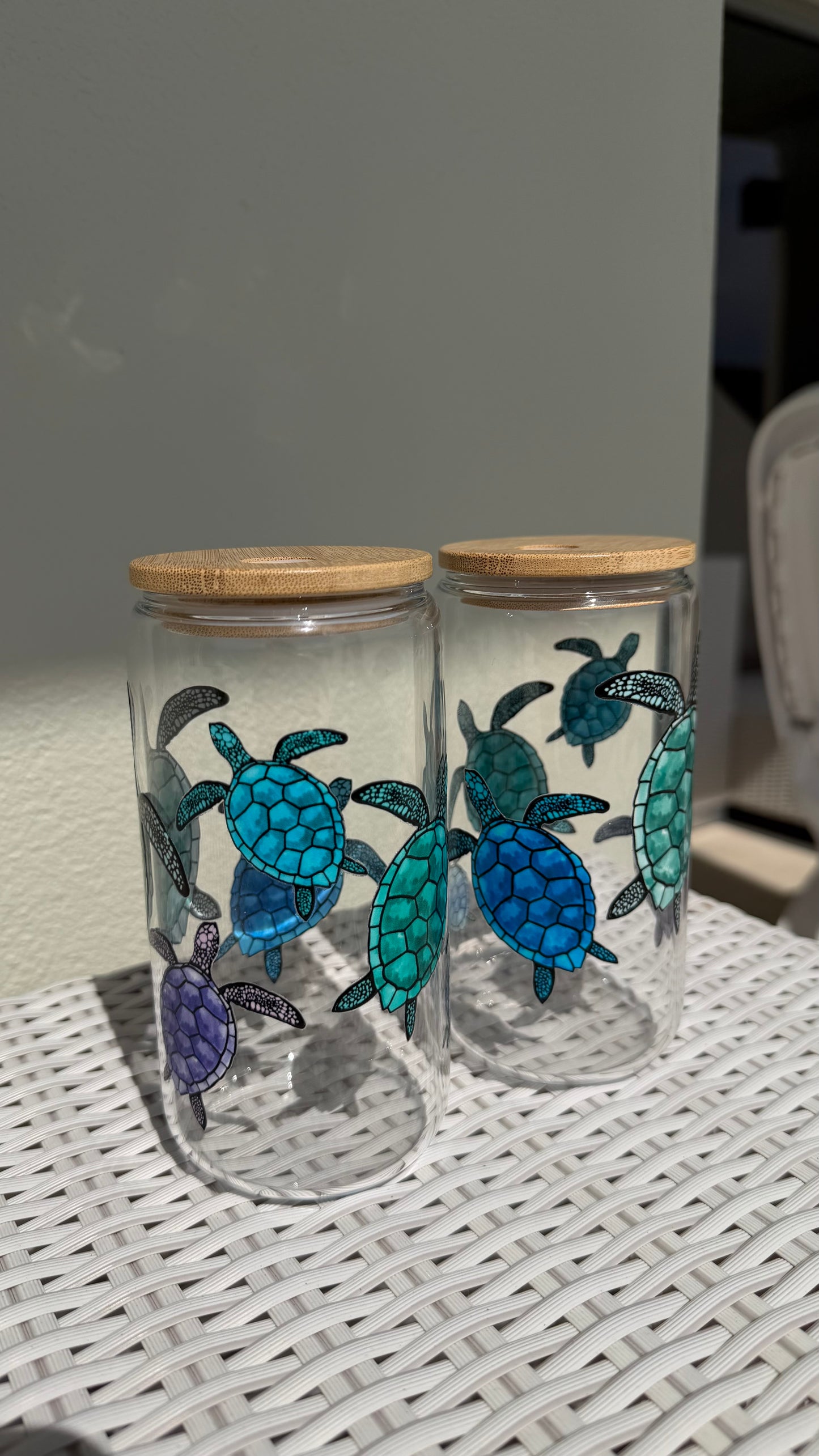 Turtle Glass Tumbler