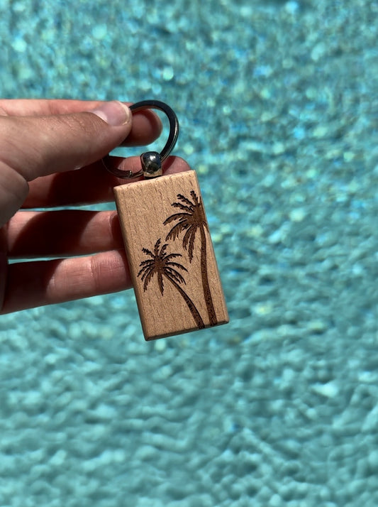 Palm Tree Keyring