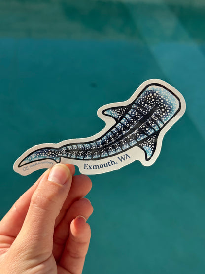 Whale Shark Exmouth Sticker