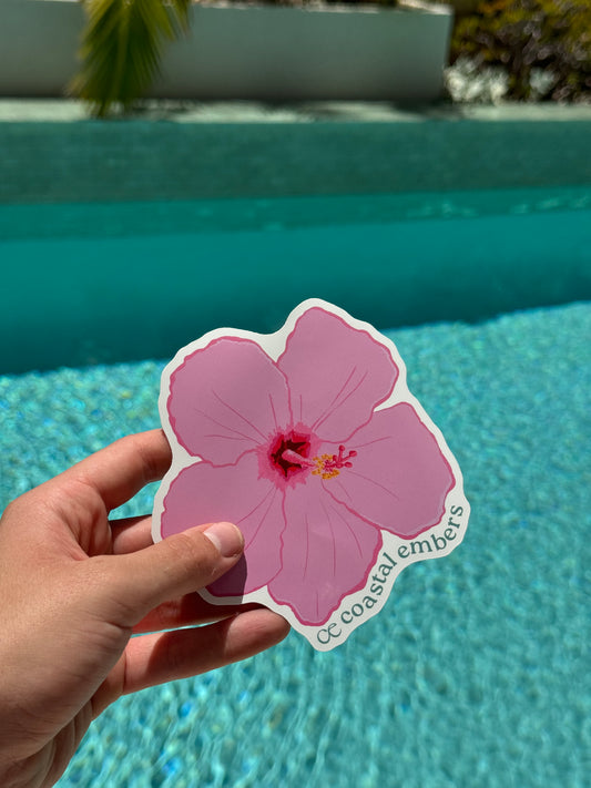 Hibiscus Sticker