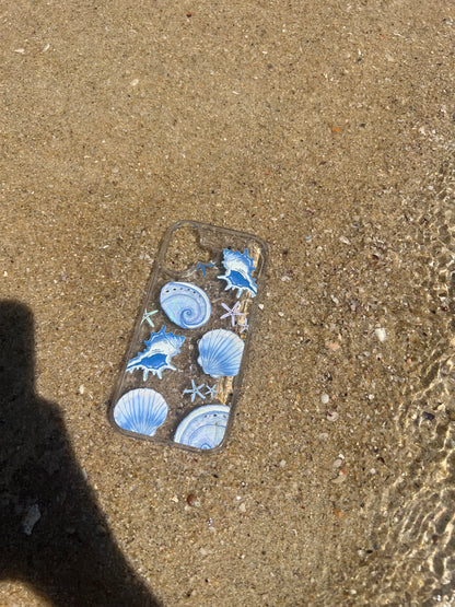 Shell Treasures Clear Phone Case