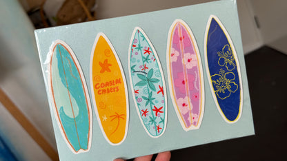 Surfboard Stickers