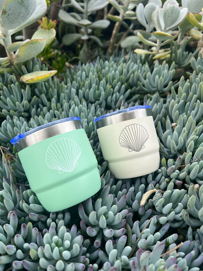 Mint Clam Espresso/ Babychino (mini) Insulated Cup