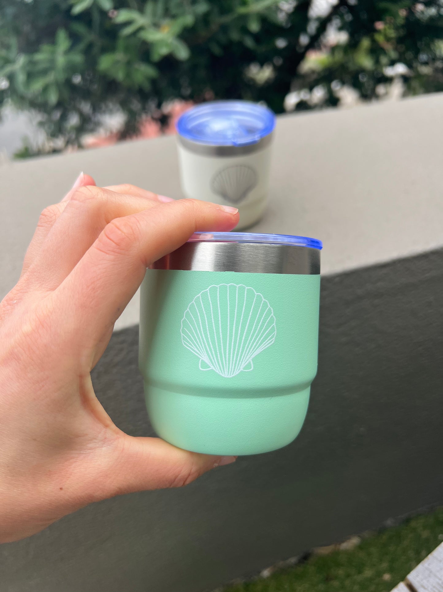 Mint Clam Espresso/ Babychino (mini) Insulated Cup