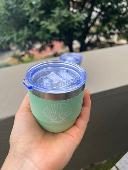 Mint Clam Espresso/ Babychino (mini) Insulated Cup