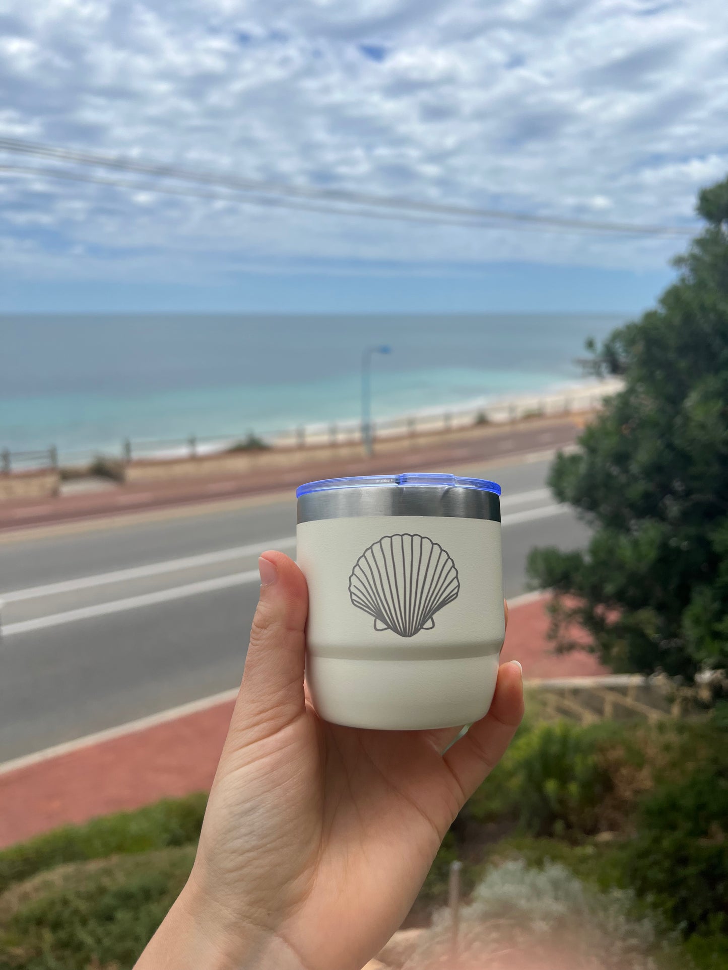 Cream Clam Espresso/ Babychino (mini) Insulated Cup