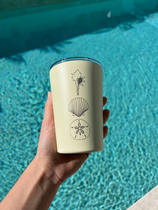 Shell trio Insulated travel Mug