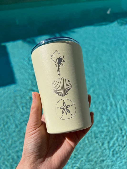 Shell trio Insulated travel Mug