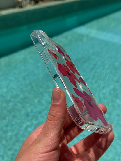 Hibiscus Dream Clear Phone Case