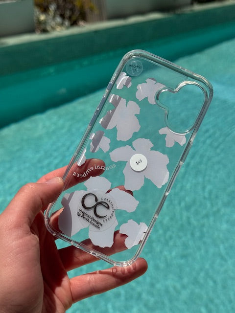 Hibiscus Dream Clear Phone Case