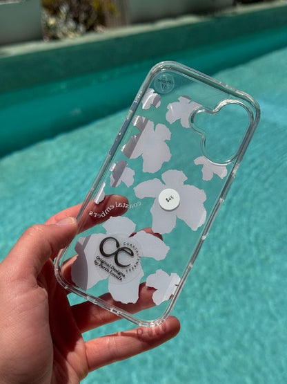 Hibiscus Dream Clear Phone Case