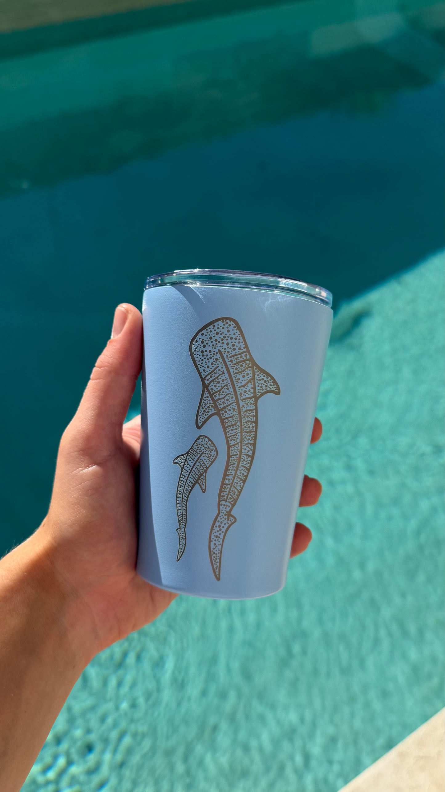Whale Shark Insulated Travel Cup