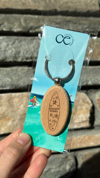 Surfboard Keyring