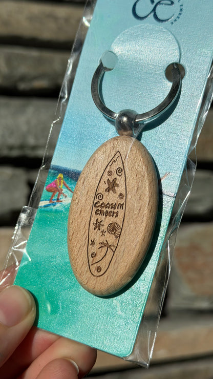 Surfboard Keyring