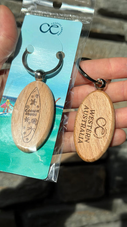 Surfboard Keyring