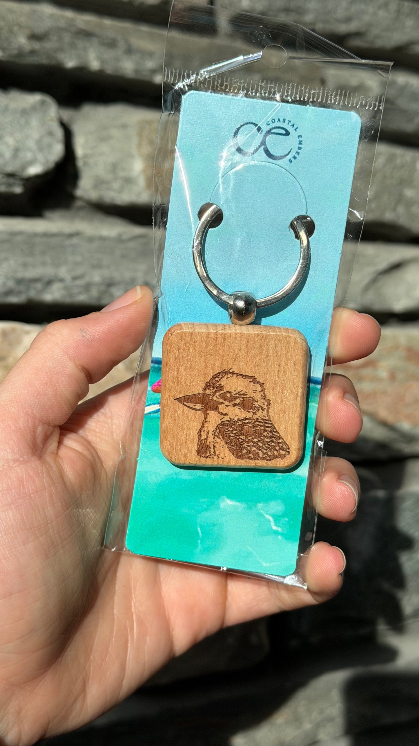 Kookaburra Keyring