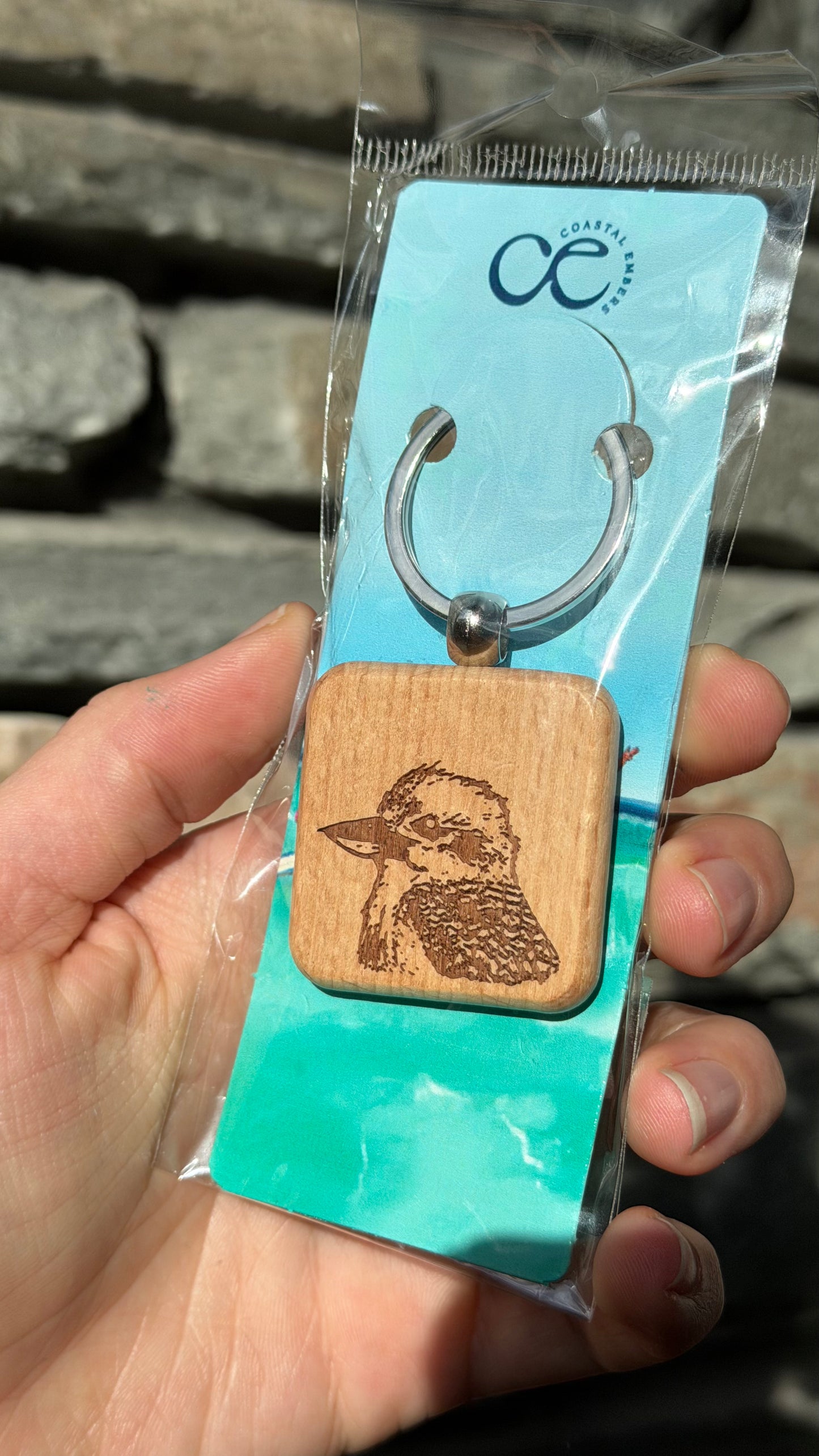 Kookaburra Keyring