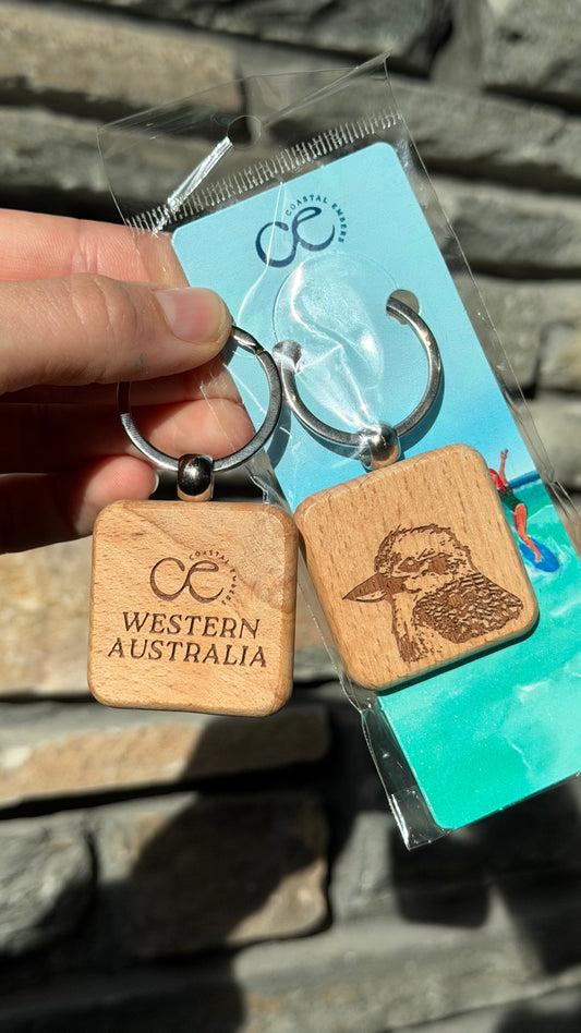 Kookaburra Keyring