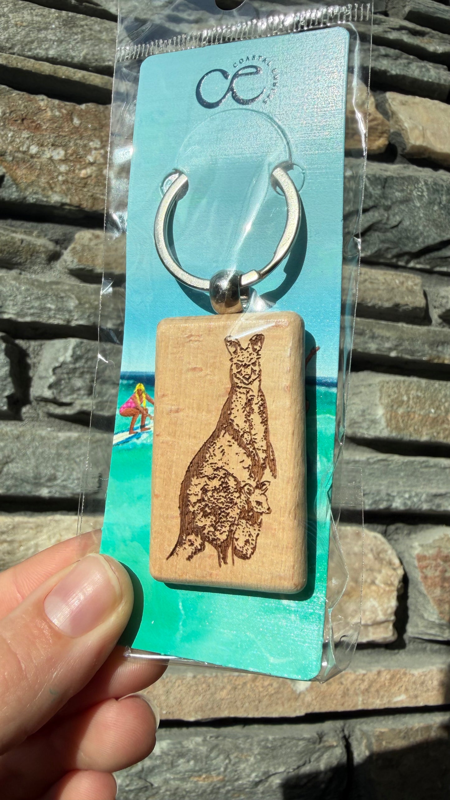 Kangaroo Keyring