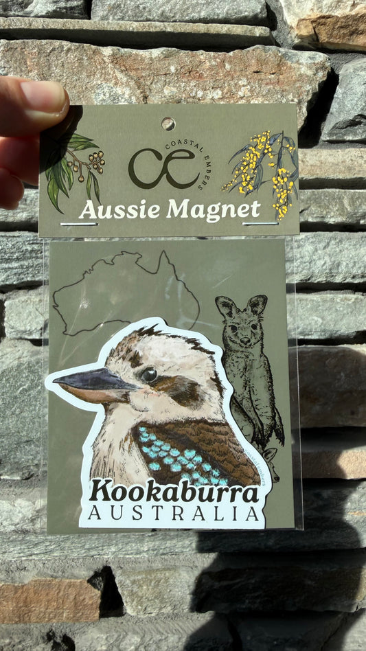 Kookaburra Magnet
