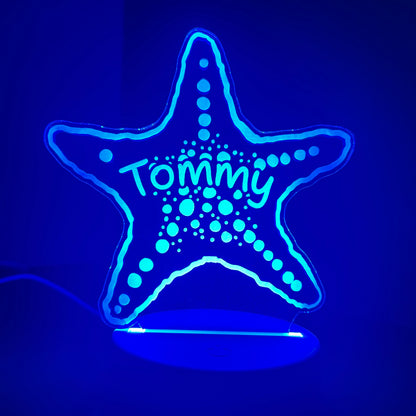 Starfish LED Lamp