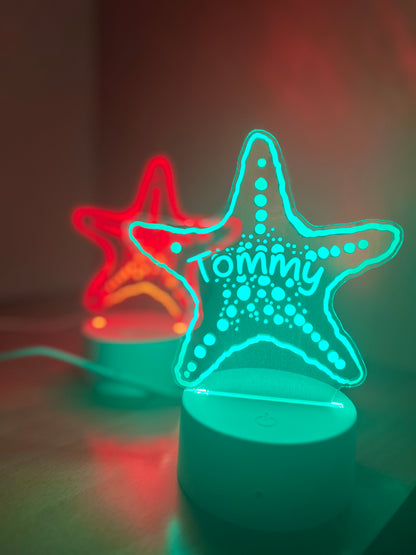 Starfish LED Lamp
