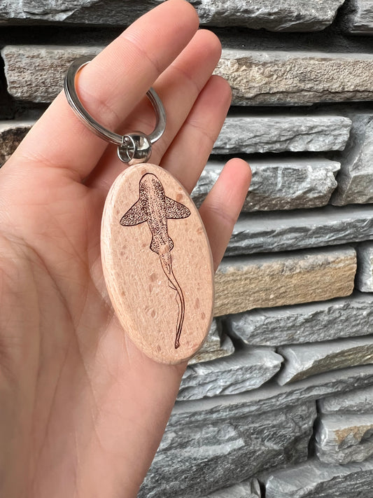 Leopard shark keyring NEW!
