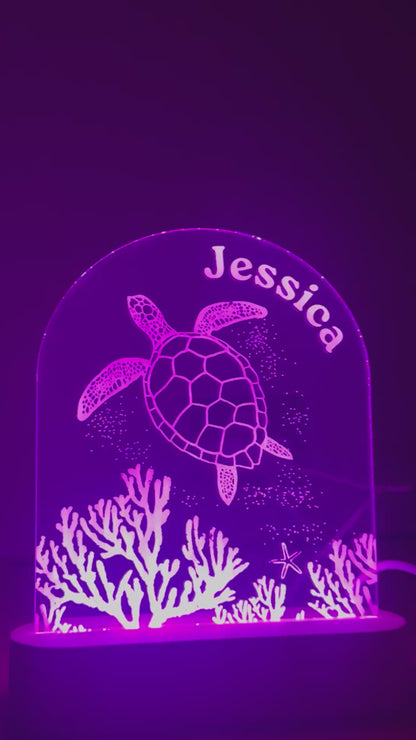 Turtle LED Lamp