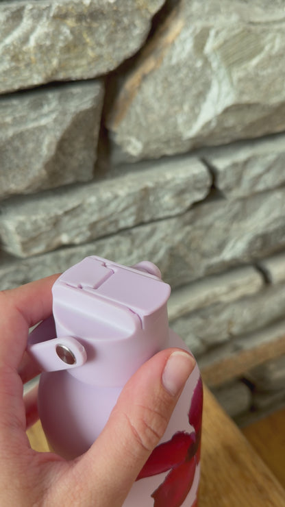 Hibiscus Dream Lilac Water Bottle