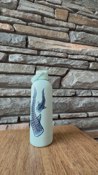 Hibiscus Dream Lilac Water Bottle